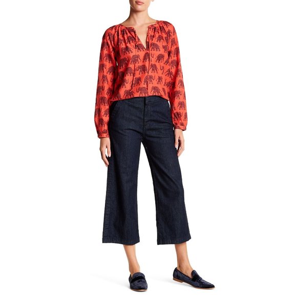 J. Crew Denim - NWT! J.Crew Rayner Wide Leg Denim Trouser Sz 26